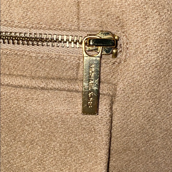 Michael Kors Camel Wool Pea Coat size Small - Picture 5 of 11